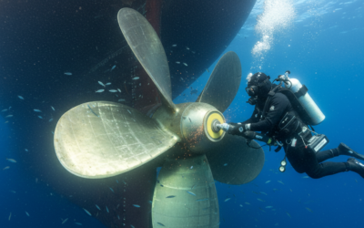 How Professional Propeller Polishing Improves Fuel Efficiency in Commercial Cargo Ships