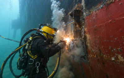 Underwater Cutting and Welding in Panama: When Commercial Vessels Need Underwater Repairs